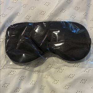 Black Satin Sleep Mask